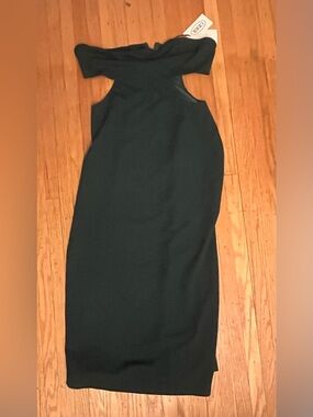 Emerald Green Midi Dress by CIDER